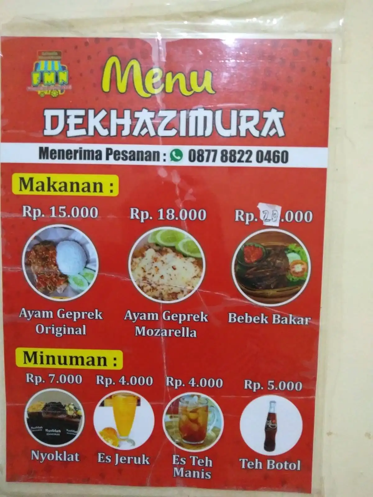 Ayam Geprek Mozarella