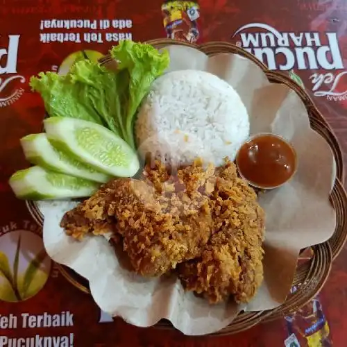 Gambar Makanan ayam geprek pedes dower cabang teluk naga 3