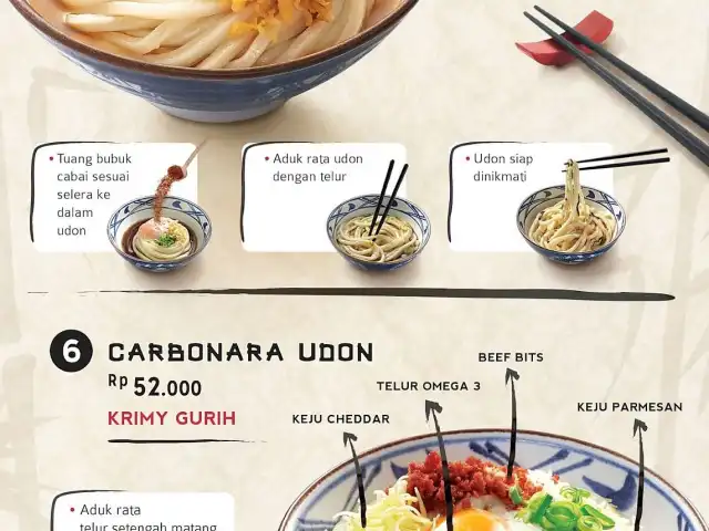 Gambar Makanan Marugame Udon, Summarecon Mall Serpong, Lantai GF 16