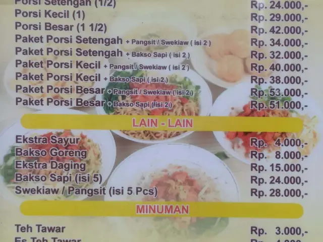 Gambar Makanan Bakmi Medan Kebon Jahe 1