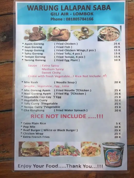 Gambar Makanan Warung Lalapan Saba 7