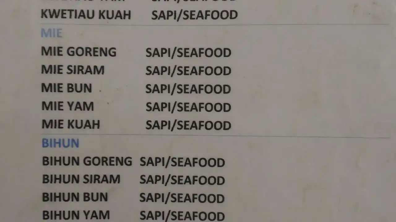 Kwetiau Sapi 61