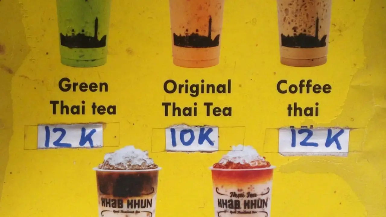 Khab Khun Thai Tea