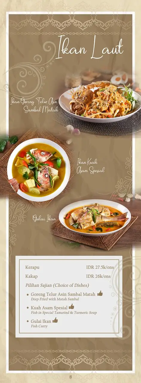 Gambar Makanan Taman Laut Handayani Seafood Restaurant 15