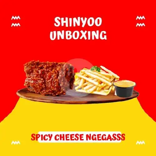 Gambar Makanan Shinyoo Unboxing, Cimone 7
