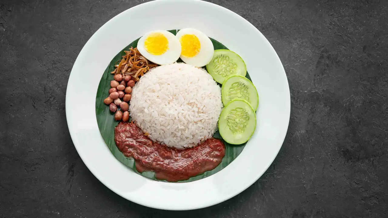 Nasi lemak koner