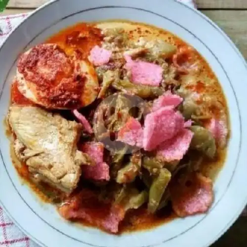 Gambar Makanan Lontong Padang Bufet Minang 2