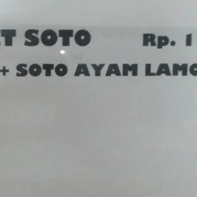 Soto Betawi Lebak Bulus