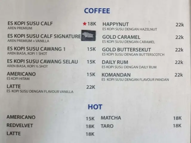 Gambar Makanan Kopi Calf 1