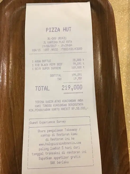 Gambar Makanan Pizza Hut Discovery Shopping Mal 12