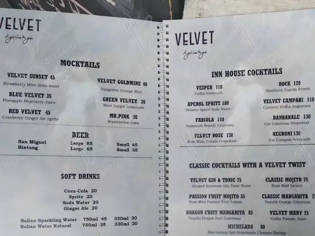 Gambar Makanan VELVET UBUD 6