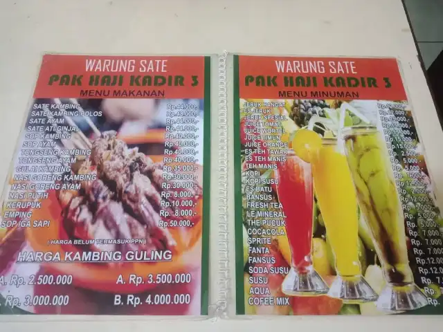 Gambar Makanan Warung Sate H. Kadir 3 8