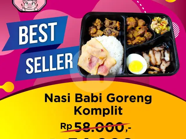 Gambar Makanan Nasi Campur & Burger Babi Emanuel, Tebet 4