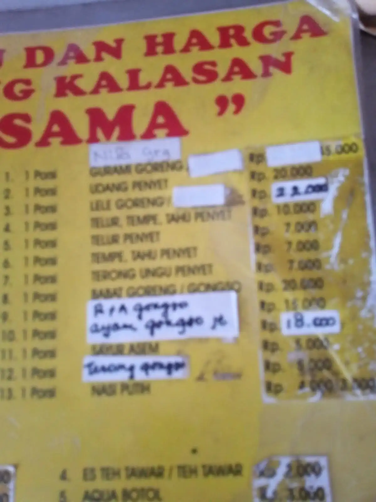 Ayam Kalasan RASA SAMA