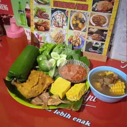 Gambar Makanan Nasi Timbel Sambel Lumpang Teh Imas 2