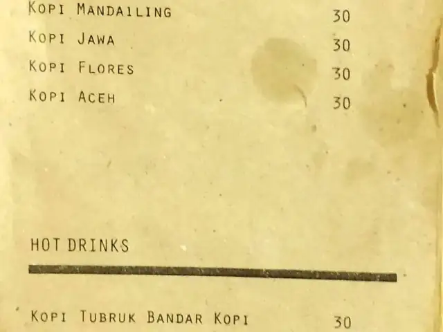 Gambar Makanan Bandar Kopi Cafe 1