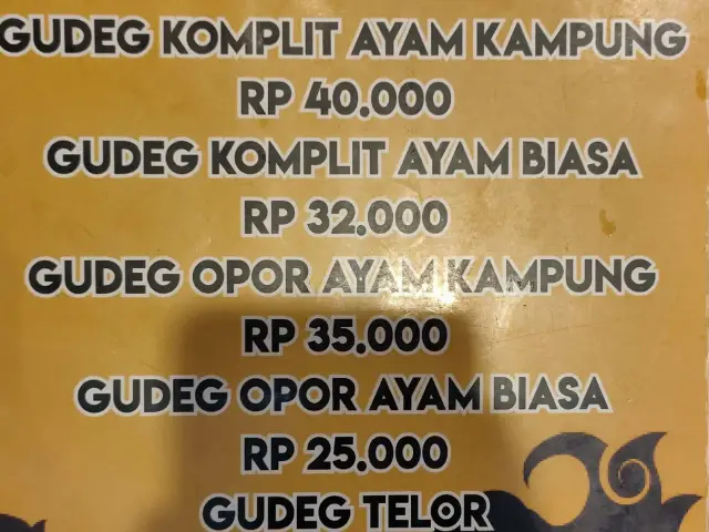 Gambar Makanan GudegSunarti 3