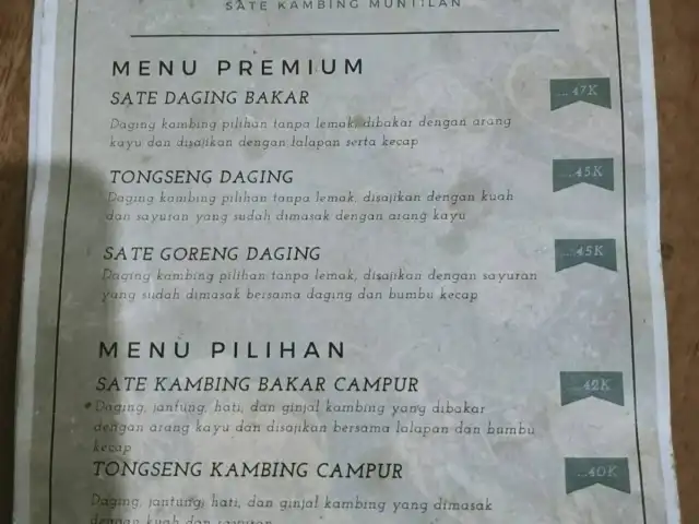 Gambar Makanan Sate Kambing Muntilan 3