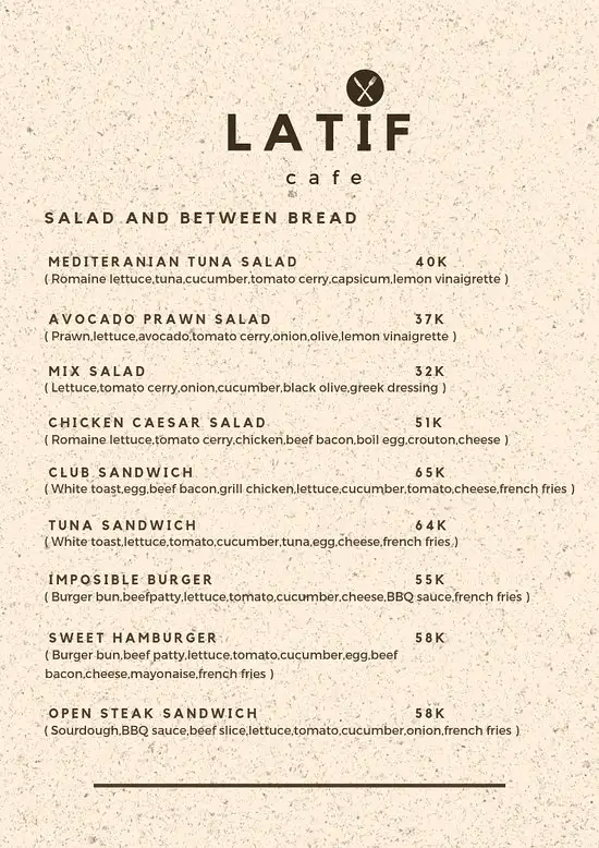 Gambar Makanan Latif Cafe 13