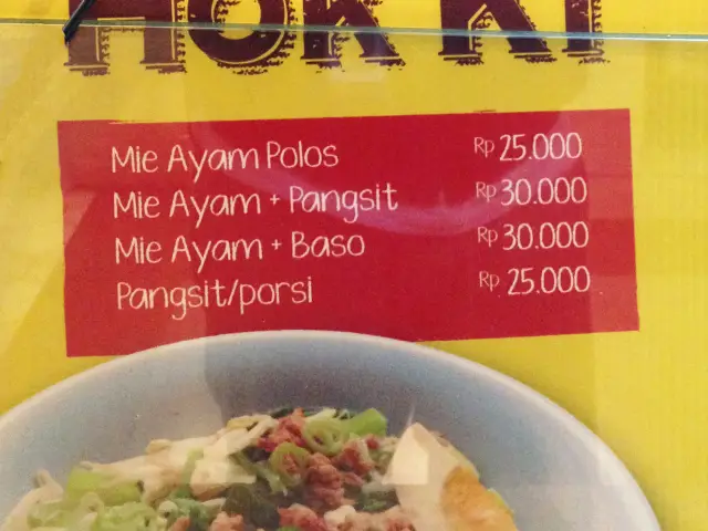 Mie Ayam Hok Ki