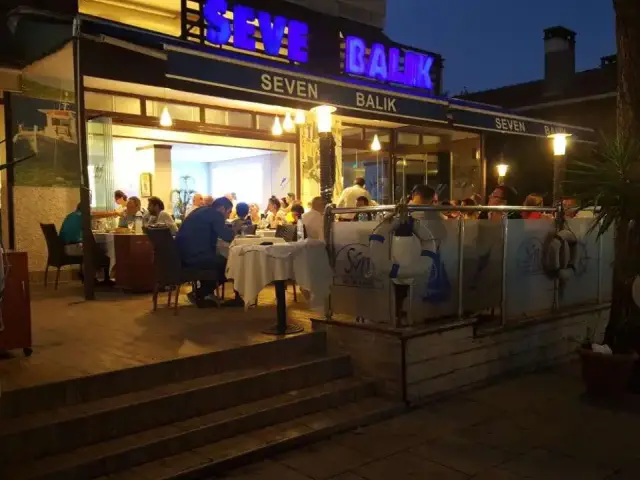Seven Balik Restaurant'nin yemek ve ambiyans fotoğrafları 32