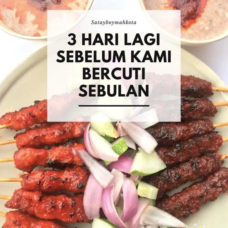 Satay Boy - Boy's Signature