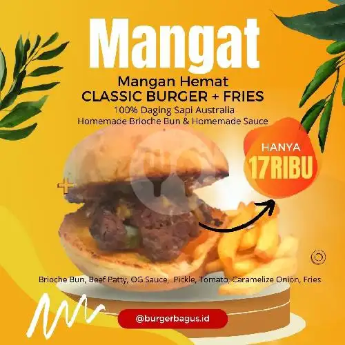 Gambar Makanan Burger Bagus, Gegutu, Rembiga 1