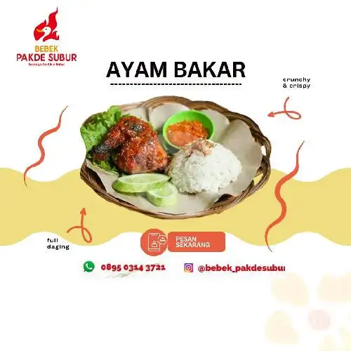 Gambar Makanan Bebek Goreng Pakde Subur 7