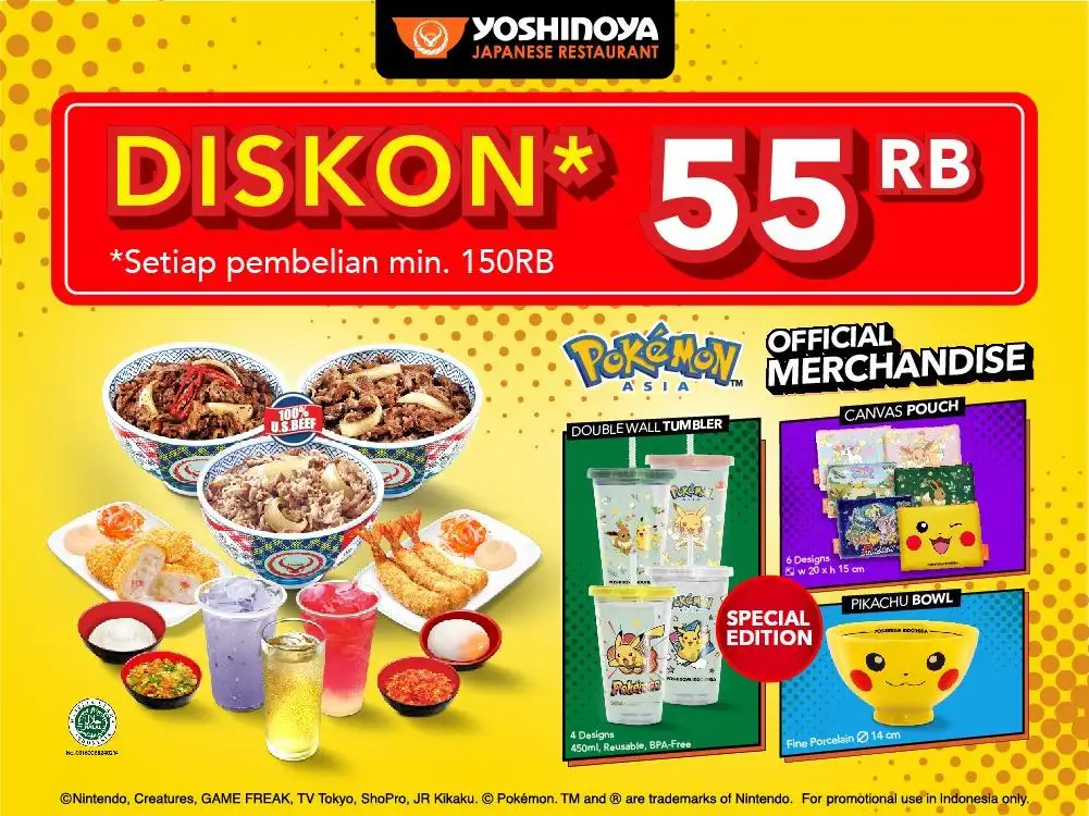 YOSHINOYA BEEF BOWL, Transmart Cempaka Putih