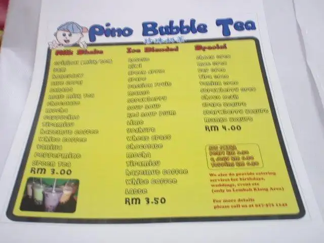 Pino bubble tea Food Photo 2