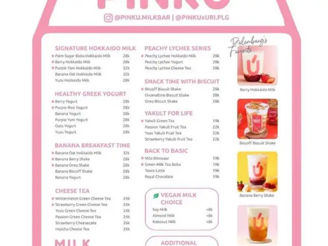 Gambar Makanan Pinku Milk Bar 1