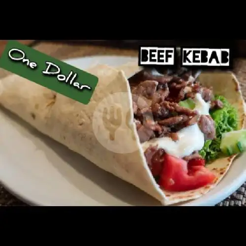 Gambar Makanan Kebab Beef One Dollar by One Dollar, Kuta 4