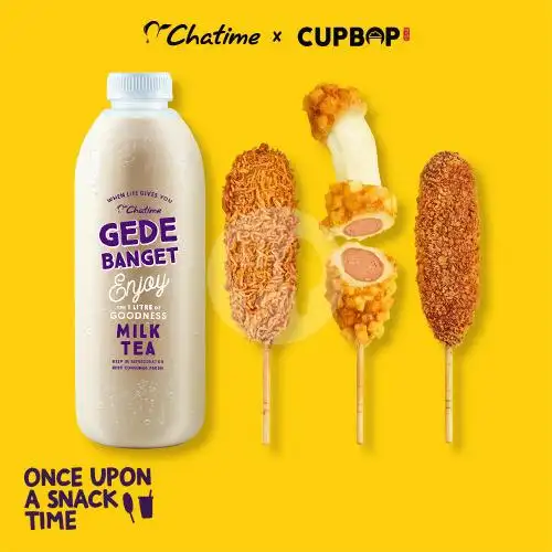 Gambar Makanan Chatime x Cupbop, Mall Boemi Kedaton 7