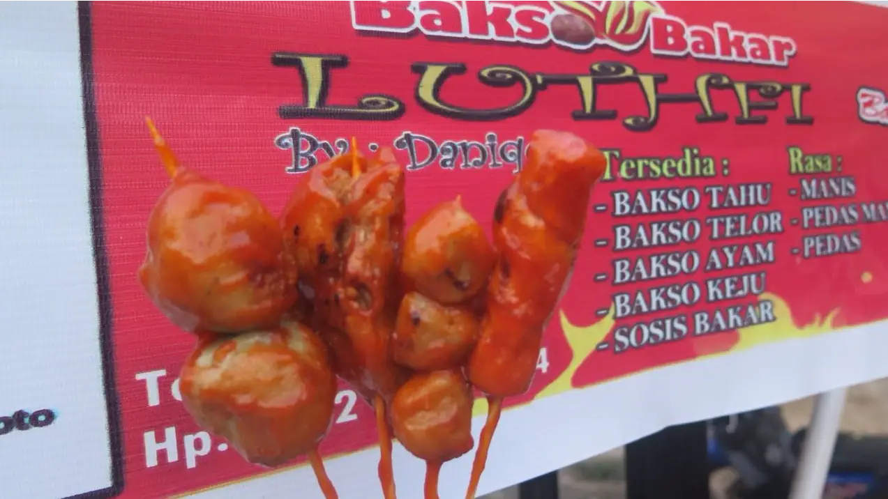 Bakso Bakar Luthfi, Jalan Kartika Indah