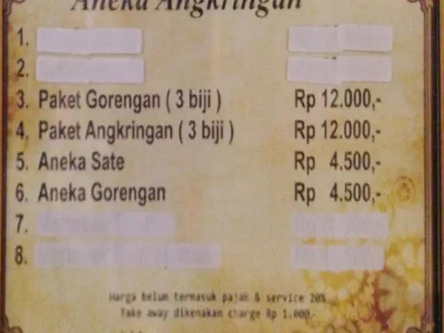 Gambar Makanan Aneka Angkringan 1