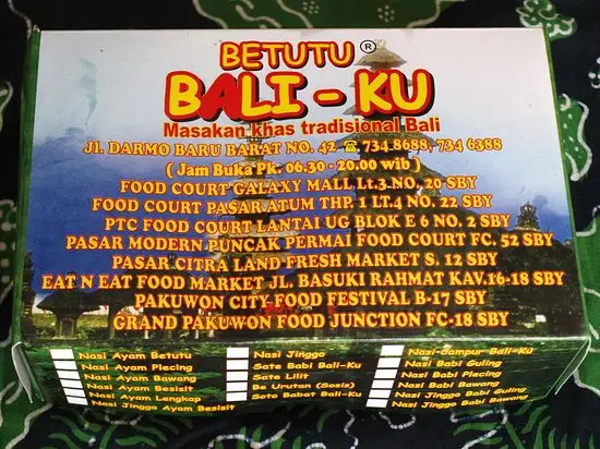 Gambar Makanan Rumah Makan Betutu Bali-Ku 15