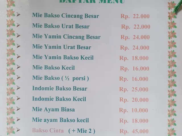 Gambar Makanan Baso Solo Condong Raos Istigfar 1