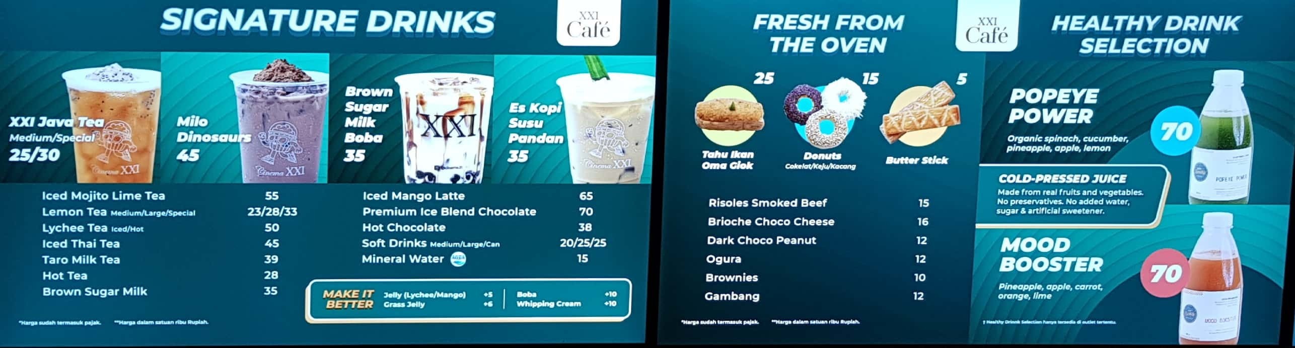 XXI Cafe Citra XXI terdekat Restoran dan Tempat Makan Restaurant