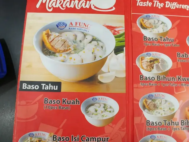 Gambar Makanan A Fung Baso Sapi Asli 5