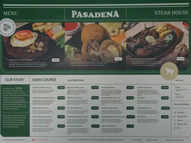 Gambar Makanan Warung Steak Pasadena 1