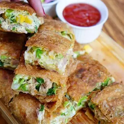 Gambar Makanan Martabak Bangka Rajawali, Cipayung 7