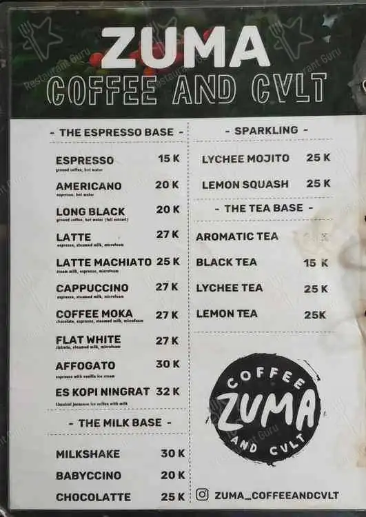 Gambar Makanan Zuma Coffee & Cvlt 2