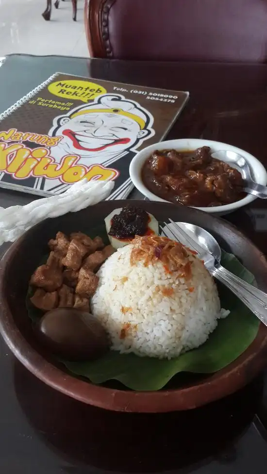 Gambar Makanan Rumah Makan Kliwon Surabaya 1