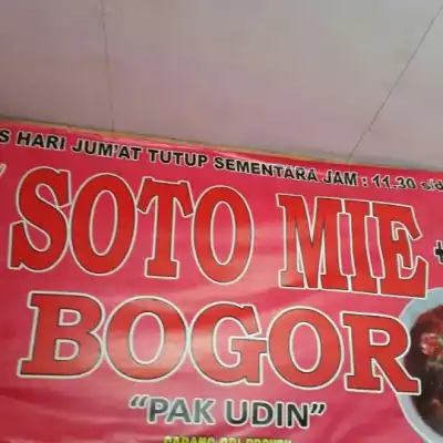 Soto Mie Bogor Pak Udin