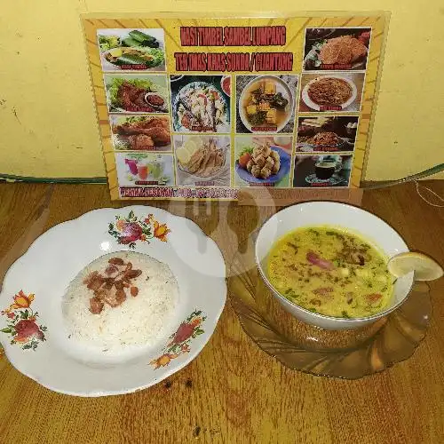 Gambar Makanan Nasi Timbel Sambel Lumpang Teh Imas 3