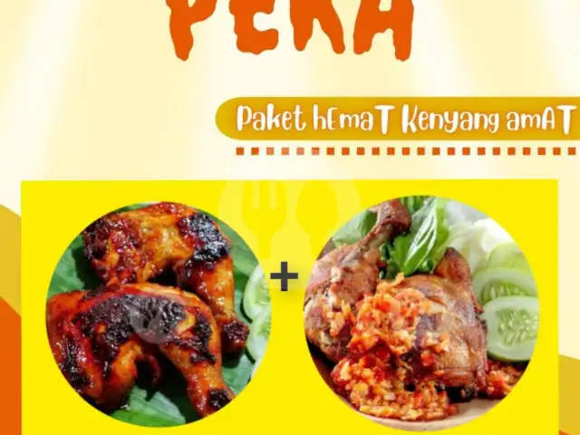 Gambar Makanan Pecel Ayam Dan Lele Goreng Warung Wong Jowo, Taman Jajan Gaul 6