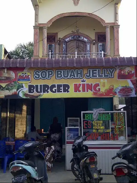 Gambar Makanan Sop Buah Jelly & Burger King-Sibuhuan-Padang Lawas 1