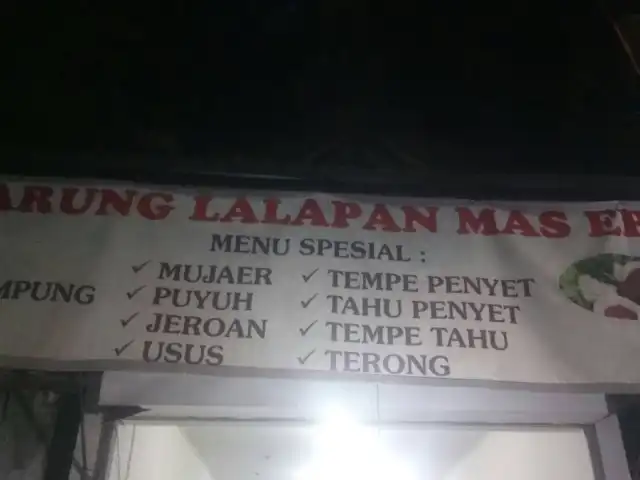 Warung Lalapan Mas Eris