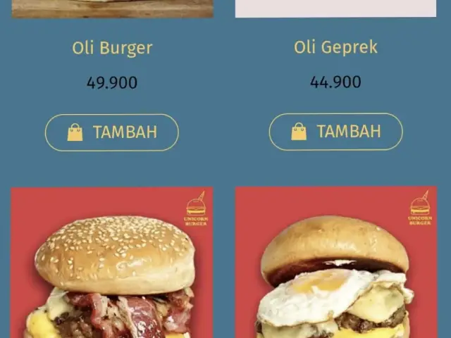 Gambar Makanan Unicorn Burger 2