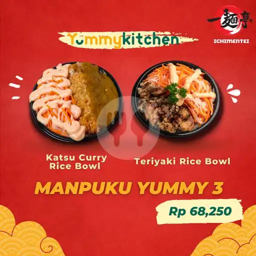 Gambar Makanan Ichimentei Bento, Yummykitchen Food Market Sunter 8